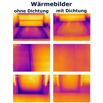 Dichtung für Verladerampe – Magnetische Spaltabdichtung für Verladebrücken (hinten)