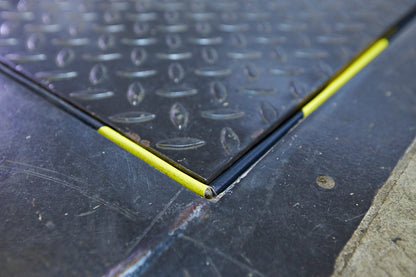 Dichtung für Verladerampe – Magnetische Spaltabdichtung für Verladebrücken – 2 Abdichtungen pro Satz (seitlich)