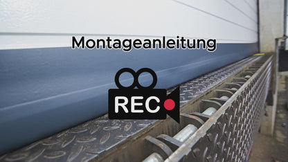 Dichtung für Sektionaltor – Magnetische Tordichtung mit Nagerschutz